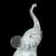 Elefante plateado - Cristal de Murano original OMG