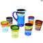 Caraffa Sunny - Vetro di Murano Originale OMG