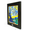 The Starry Night - Van Gogh Leinwand-Hommage - Original Murano Glass OMG