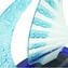 Velero - Azul claro - Cristal de Murano original OMG