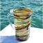 Krug mehrfarbig - murrine - Original Murano Glas OMG