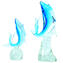 Requin sur socle - Sculpture - Verre original de Murano OMG