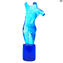 Cuerpo masculino desnudo - Escultura - Cristal de Murano original OMG