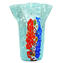 Vase Rainbow - Turquoise - Original Murano Glass OMG