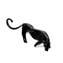 تمثال النمر الأسود - زجاج مورانو الأصلي OMG