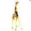 Figurine girafe - Original Murano Glass OMG