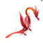 Dragón rojo - Cristal de Murano original OMG