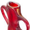 花瓶 Ansa 紅色 - 原始穆拉諾玻璃 OMG