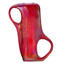 Vaso Ansa Iridescente rosso - Vetro di Murano