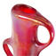 مزهرية أنسا حمراء - زجاج مورانو الأصلي OMG