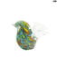 Pardal Multicolor - Vidro Murano Original OMG