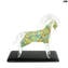 Trojanisches Pferd – Original Murano-Glas OMG