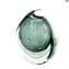 花瓶 Gamma - Fume - Sommerso - Original Murano Glass OMG