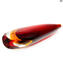 Ваза Bullet - Red Amber Sommerso - Original Murano Glass OMG