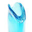 花瓶シェル - ライトブルー - Sommerso - オリジナル ムラーノ ガラス OMG