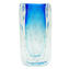 花瓶バブル - ライトブルー - Sommerso - オリジナル ムラーノ ガラス OMG