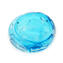 Vase Round - Bubble - light blue - Sommerso - Original Murano Glass OMG