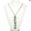 Ibiza - Double face Ethnic Necklace - Venetian Beads - Original Murano Glass OMG