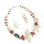 Korfu – Ethnische Halskette – Venezianische Perlen – Original Murano-Glas OMG