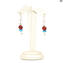 Santorini Earrings - Original Murano Glass OMG