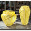 Fenix ​​Twister X - Jarrón de filigrana - Cristal de Murano original OMG
