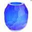 Fisi Vase - Battuto - Mundgeblasene Vase - Original Muranoglas OMG