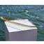 قارب ساندالو - قطعة مركزية باتوتو - في مهب - زجاج مورانو الأصلي OMG