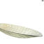 Barco Sandalo - Centro de mesa Battuto - Soplado - Cristal de Murano original OMG