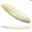 Sandalo boat - Centerpiece Battuto - Blown - Original Murano Glass OMG