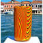 Tigre - Vaso Soffiato - Original Murano Glass OMG