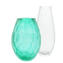Ваза сиреневого цвета - Баттуто - дутая ваза - Original Murano Glass OMG
