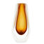 Vaso Diafon Ambra Sommerso - Vetro di Murano