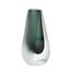 Vase Diafon Grey - Sommerso - Original Murano Glass 