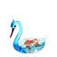 Cisne con pez - Cristal de Murano original OMG