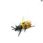 蜜蜂 - 原始穆拉諾玻璃 OMG