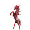 Prancing Red Horse - 오리지널 무라노 유리 OMG