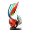 Разноцветная полоска - С серебром - Original Murano Glass OMG