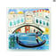 Rialtobrücke – Venedig-Hommage – Original Murano-Glas OMG