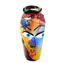 花瓶立體主義臉 - 向畢卡索致敬 - 原始穆拉諾玻璃 OMG