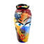 Vase Kubismus-Gesicht – Hommage an Picasso – Original Murano-Glas OMG