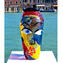 花瓶立體主義臉 - 向畢卡索致敬 - 原始穆拉諾玻璃 OMG