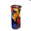 Vaso Face Cubismo - Tributo a Picasso - Vidro Murano Original OMG