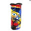 Vaso Face Cubismo - Tributo a Picasso - Vidro Murano Original OMG