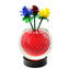 花瓶ランプ - Sommerso + Bulicante - オリジナル ムラーノ ガラス OMG