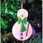 5 pieces Christmas Tree Decorations - Original Murano Glass OMG