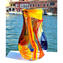 Vase geblasen Roma - Arlequin - Original Muranoglas OMG