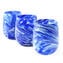 Set mit 6 Trinkgläsern – Zimma Blu – Original Murano-Glas OMG