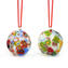 Bola de Navidad - Millefiori Fantasy - Cristal de Murano original OMG