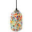 Lampe à suspension Millefiori - Multicolore - Verre de Murano Original OMG