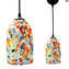 Lampe à suspension Millefiori - Multicolore - Verre de Murano Original OMG